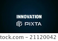 Five keyword and Text animation 'INNOVATION' 21120042