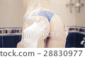 wo sexy girls in the shower clean himself with - Stock Footage [28830977]