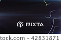 粒子高級背景材料 42831871