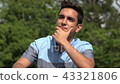 Thinking Male Hispanic Teenager Having An Idea - Stock Footage [43321806]