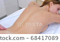 Young girl on therapeutic spine massage in... - Stock Footage