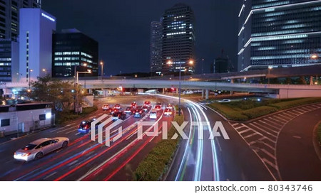 Tokyo Time Lapse Akasaka Mitsuke Station... - Stock Footage