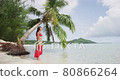 Travel concept video. French Polynesia Beach... - Stock Footage [80866264]