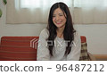 Beautiful Japanese woman talking with a smile... - Stock Footage