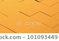 Moving wide square gold seamless tiles background loop 101093449