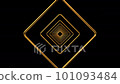 Metallic gold diamond tunnel 101093484