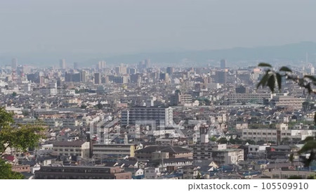 Scenery of Osaka seen from the top of the... - Stock Footage