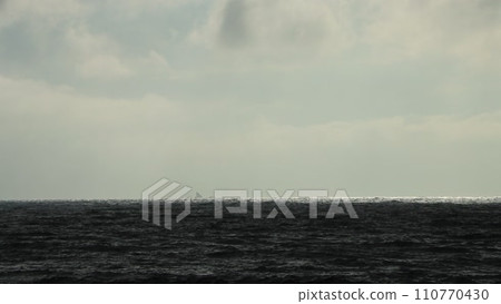 Scenery with Chigasaki Eboshi Rock where... - Stock Footage